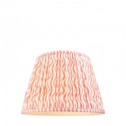 Ripple - Shade Only - 40 cm Coral Pink Tapered Shade Ripple - Shade Only - 40 cm Coral Pink Tapered Shade