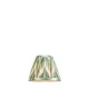 Endon-113064 - Zigzag - Shade Only - 16 cm Cotswold Green Tapered Shade - Clip Gimbal