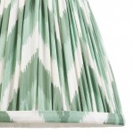 Zigzag - Shade Only - 20 cm Cotswold Green Tapered Shade Zigzag - Shade Only - 20 cm Cotswold Green Tapered Shade