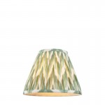 Zigzag - Shade Only - 25 cm Cotswold Green Tapered Shade Zigzag - Shade Only - 25 cm Cotswold Green Tapered Shade