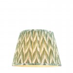 Zigzag - Shade Only - 40 cm Cotswold Green Tapered Shade Zigzag - Shade Only - 40 cm Cotswold Green Tapered Shade