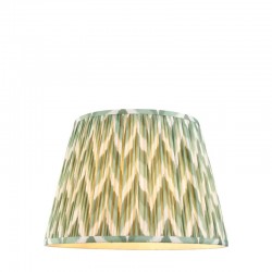 Zigzag - Shade Only - 40 cm Cotswold Green Tapered Shade Zigzag - Shade Only - 40 cm Cotswold Green Tapered Shade
