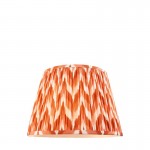 Zigzag - Shade Only - 35 cm Apricot Orange Tapered Shade Zigzag - Shade Only - 35 cm Apricot Orange Tapered Shade