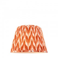 Zigzag - Shade Only - 35 cm Apricot Orange Tapered Shade Zigzag - Shade Only - 35 cm Apricot Orange Tapered Shade