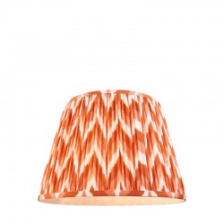 Zigzag - Shade Only - 40 cm Apricot Orange Tapered Shade Zigzag - Shade Only - 40 cm Apricot Orange Tapered Shade