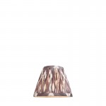 Ikat - Shade Only - 16 cm Pearl Grey Tapered Shade - Clip Gimbal Ikat - Shade Only - 16 cm Pearl Grey Tapered Shade - Clip Gimbal