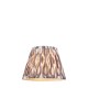 Endon-113083 - Ikat - Shade Only - 20 cm Pearl Grey Tapered Shade