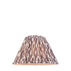Ikat - Shade Only - 30 cm Pearl Grey Tapered Shade Ikat - Shade Only - 30 cm Pearl Grey Tapered Shade