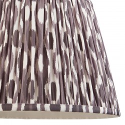 Ikat - Shade Only - 35 cm Pearl Grey Tapered Shade Ikat - Shade Only - 35 cm Pearl Grey Tapered Shade