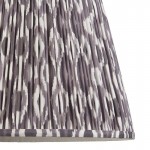 Ikat - Shade Only - 40 cm Pearl Grey Tapered Shade Ikat - Shade Only - 40 cm Pearl Grey Tapered Shade