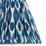 Ikat - Shade Only - 25 cm Marlin Blue Tapered Shade Ikat - Shade Only - 25 cm Marlin Blue Tapered Shade