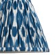 Endon-113090 - Ikat - Shade Only - 25 cm Marlin Blue Tapered Shade