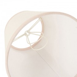 Ivy - Shade Only - 16 cm Vintage White Cotton Shade - Clip Gimbal Ivy - Shade Only - 16 cm Vintage White Cotton Shade - Clip Gimbal