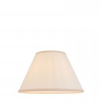 Ivy - Shade Only - 30 cm Vintage White Cotton Shade Ivy - Shade Only - 30 cm Vintage White Cotton Shade