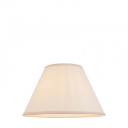 Ivy - Shade Only - 30 cm Vintage White Cotton Shade Ivy - Shade Only - 30 cm Vintage White Cotton Shade