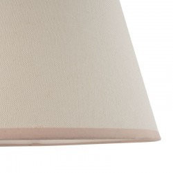 Ivy - Shade Only - 40 cm Vintage White Cotton Shade Ivy - Shade Only - 40 cm Vintage White Cotton Shade