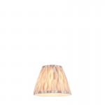 Ikat - Shade Only - 16 cm Neutral Tone Tapered Shade - Clip Gimbal Ikat - Shade Only - 16 cm Neutral Tone Tapered Shade - Clip Gimbal