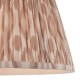 Endon-113228 - Ikat - Shade Only - 40 cm Neutral Tone Tapered Shade