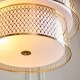 - Cordero - Gold 6 Light Pendant with Frosted Diffuser Endon-113420 - Cordero - Gold 6 Light Pendant with Frosted Diffuser