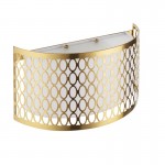 Cordero - Gold 2 Light Wall Lamp with Frosted Diffuser Cordero - Gold 2 Light Wall Lamp with Frosted Diffuser