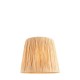 Endon-113455 - Raffia - Shade Only - 30 cm Wrapped Natural Tapered Shade