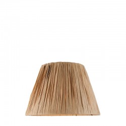 Raffia - Shade Only - 24 cm Wrapped Natural Tapered Shade Raffia - Shade Only - 24 cm Wrapped Natural Tapered Shade