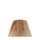 Endon-113456 - Raffia - Shade Only - 24 cm Wrapped Natural Tapered Shade