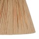 Endon-113456 - Raffia - Shade Only - 24 cm Wrapped Natural Tapered Shade