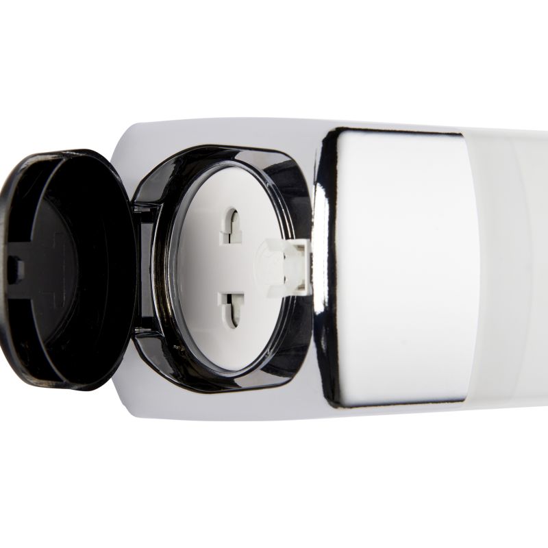 - Jude - Chrome CCT Shaver Light IP44 Saxby-113573 - Jude - Chrome CCT Shaver Light IP44