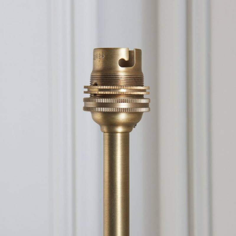 Endon-113601 - Halo Tall - Base Only - Brass Patina Hand Crafted Wall Lamp