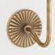 Endon-113606 - Dahlia Swan - Base Only - Brass Patina Hand Crafted Wall Lamp