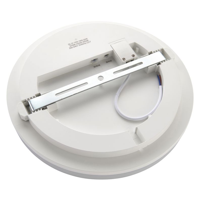 Saxby-113807 - Puck - White CCT Flush IP44