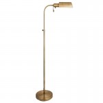 Pharmacy - Antique Brass Floor Lamp