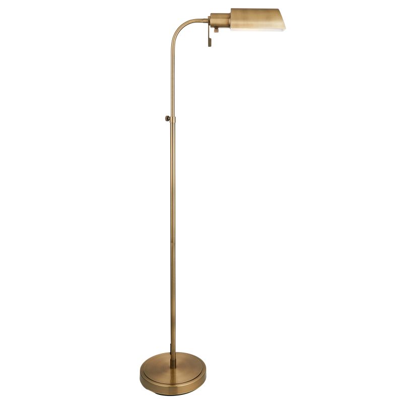 Endon-114205 - Pharmacy - Antique Brass Floor Lamp