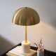 Ambience-114210 - Marble - Brushed Aged Brass & White Marble Table Lamp