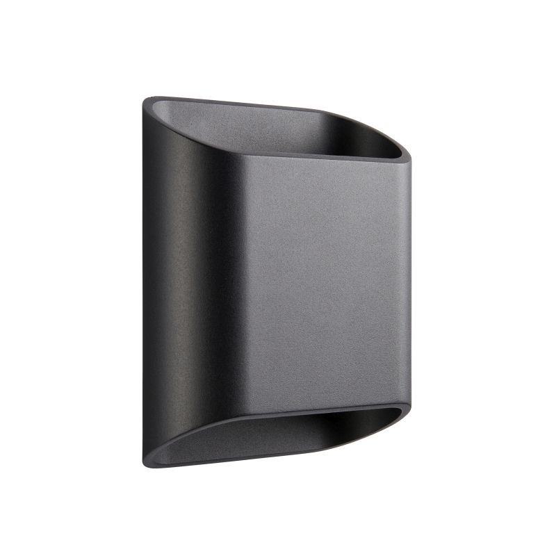 Outdoor - Nocula - Matt Black Up & Down CCT Wall Lamp Saxby-114574 - Nocula - Matt Black Up & Down CCT Wall Lamp