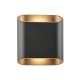 Outdoor - Nocula - Matt Black Up & Down CCT Wall Lamp Saxby-114574 - Nocula - Matt Black Up & Down CCT Wall Lamp