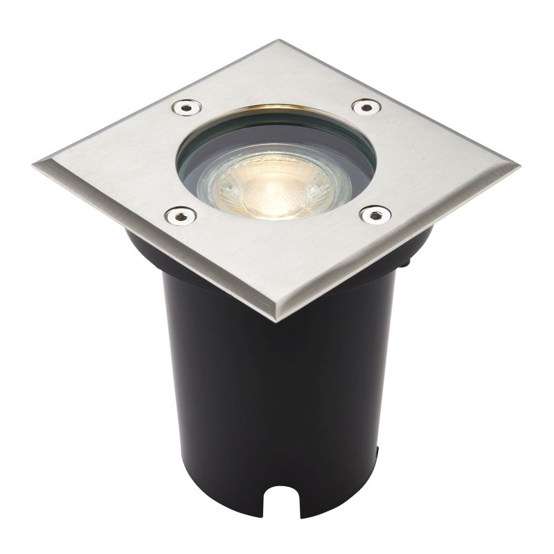 - Pillar - Stainless Steel Recessed Ground Light IP67 Saxby-114579 - Pillar - Stainless Steel Recessed Ground Light IP67