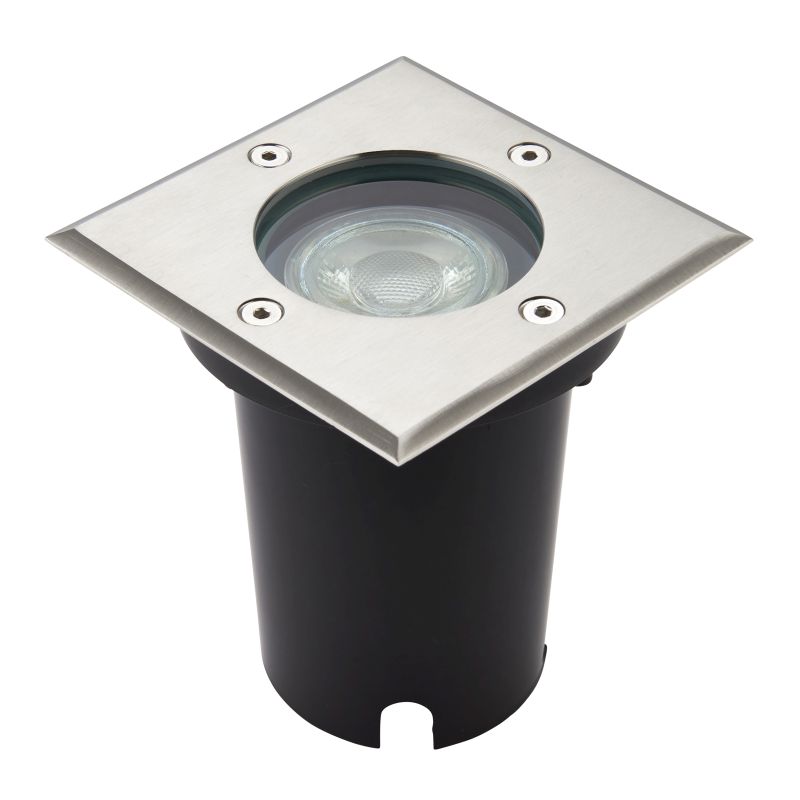 - Pillar - Stainless Steel Recessed Ground Light IP67 Saxby-114579 - Pillar - Stainless Steel Recessed Ground Light IP67