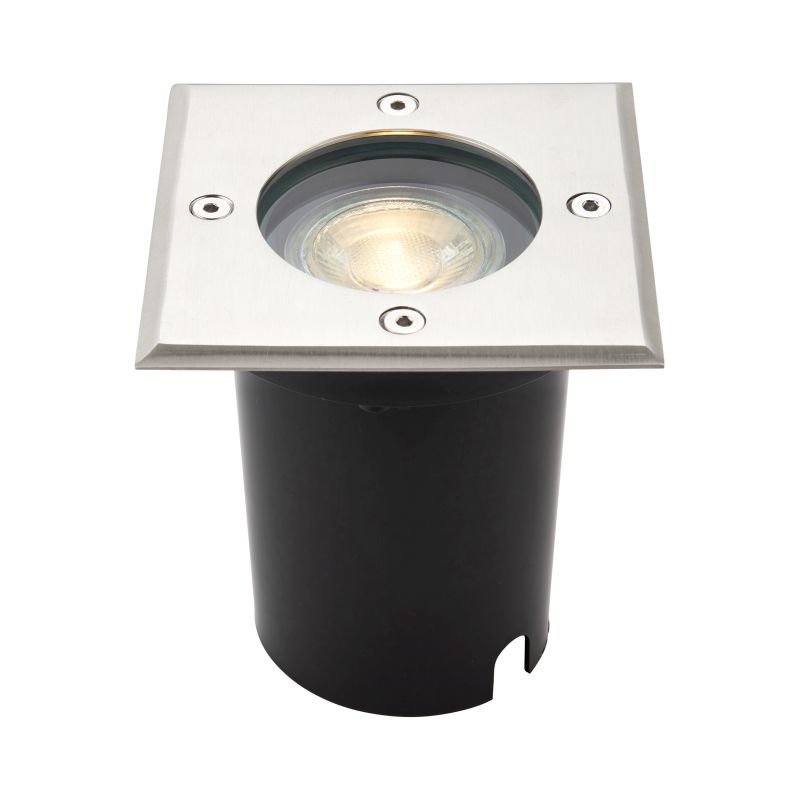 - Pillar - Stainless Steel Recessed Ground Light IP67 Saxby-114579 - Pillar - Stainless Steel Recessed Ground Light IP67