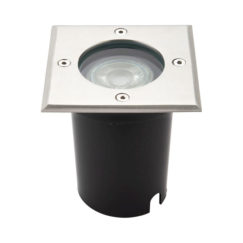 - Pillar - Stainless Steel Recessed Ground Light IP67 Saxby-114579 - Pillar - Stainless Steel Recessed Ground Light IP67