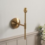 Obelisk - Base Only - Aged Brass Wall Lamp Obelisk - Base Only - Aged Brass Wall Lamp