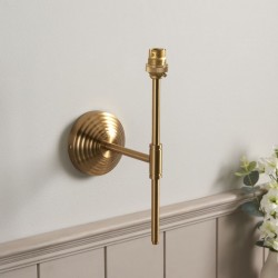 Obelisk - Base Only - Aged Brass Wall Lamp