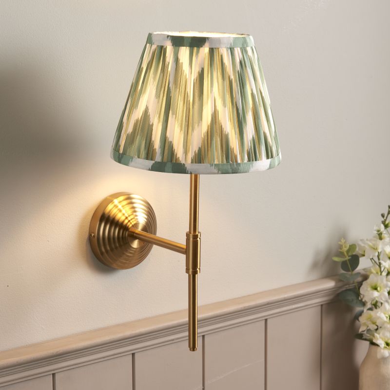 Endon-115066 - Obelisk - Base Only - Aged Brass Wall Lamp