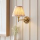 Endon-115069 - Dome - Base Only - Aged Brass Wall Lamp