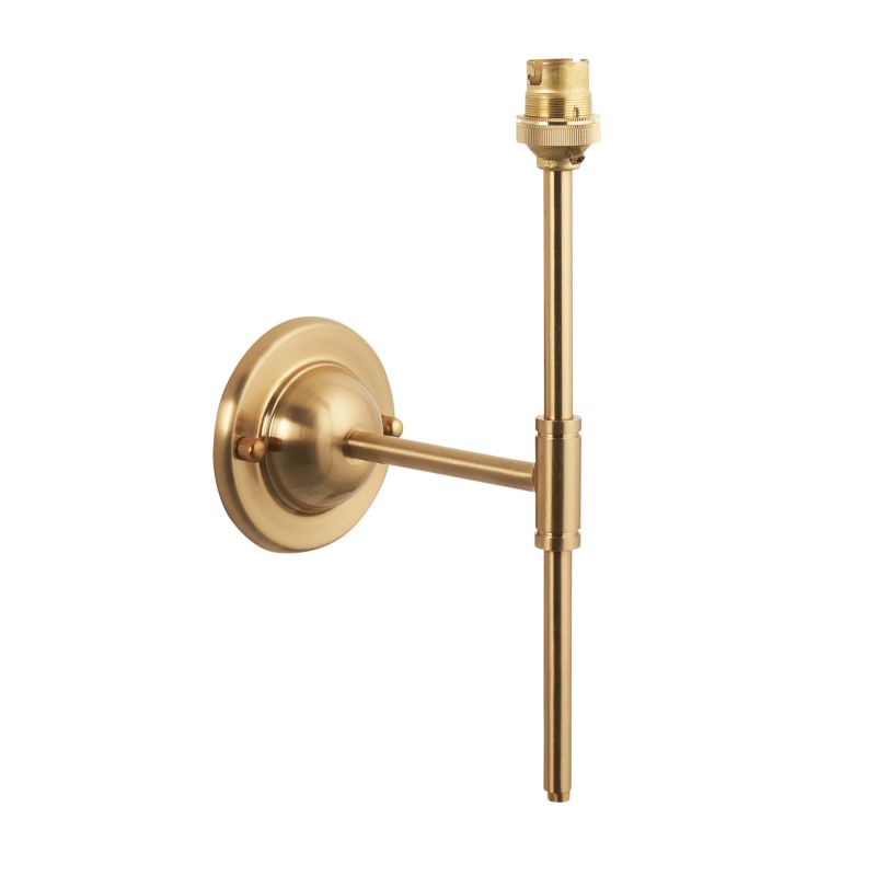 Endon-115070 - Dome - Base Only - Aged Brass Wall Lamp