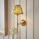 Endon-115070 - Dome - Base Only - Aged Brass Wall Lamp