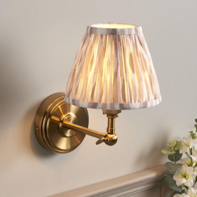 Endon-115071 - Step - Base Only - Aged Brass Wall Lamp