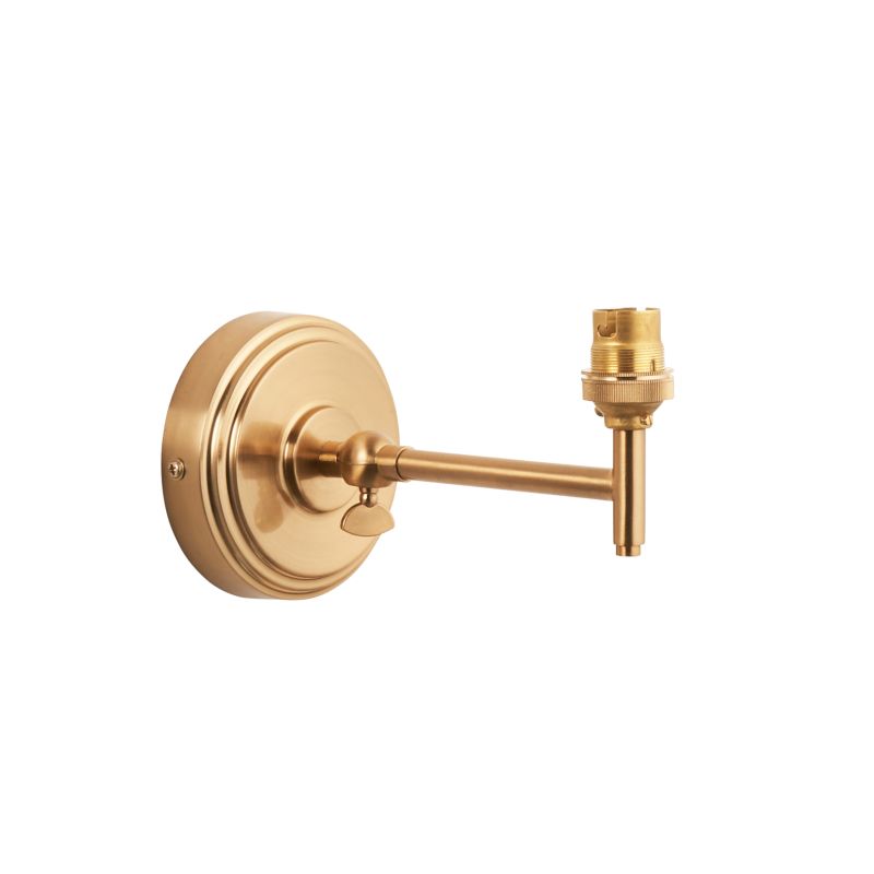 Endon-115073 - Step - Base Only - Aged Brass Wall Lamp