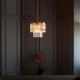 - Conaston - Brushed Aged Brass 4 Light Chandelier with Crystal Endon-115456 - Conaston - Brushed Aged Brass 4 Light Chandelier with Crystal